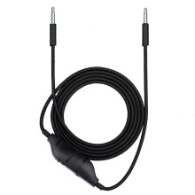 Oxygen-Free Copper Gaming Headphone Cable 1.5m with Volume