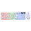 Gaming Keyboard and Mouse Combo Wireless Mechanical 104-Key 1
