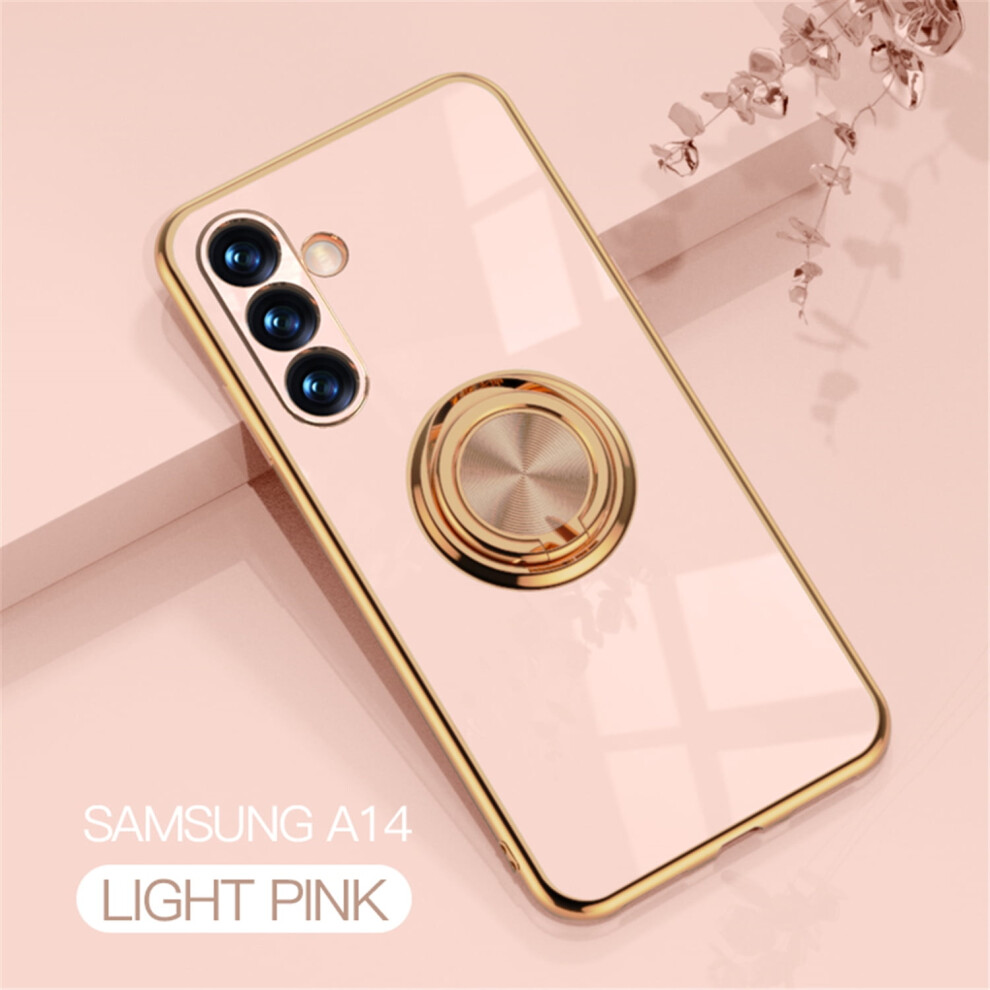 Galaxy A15 Case With Ring Holder And Kickstand Â Pink 941196142801
