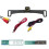 Câmera de Ré Universal para Carro, com Suporte para Placa, AHD 1080P CCD B304 5