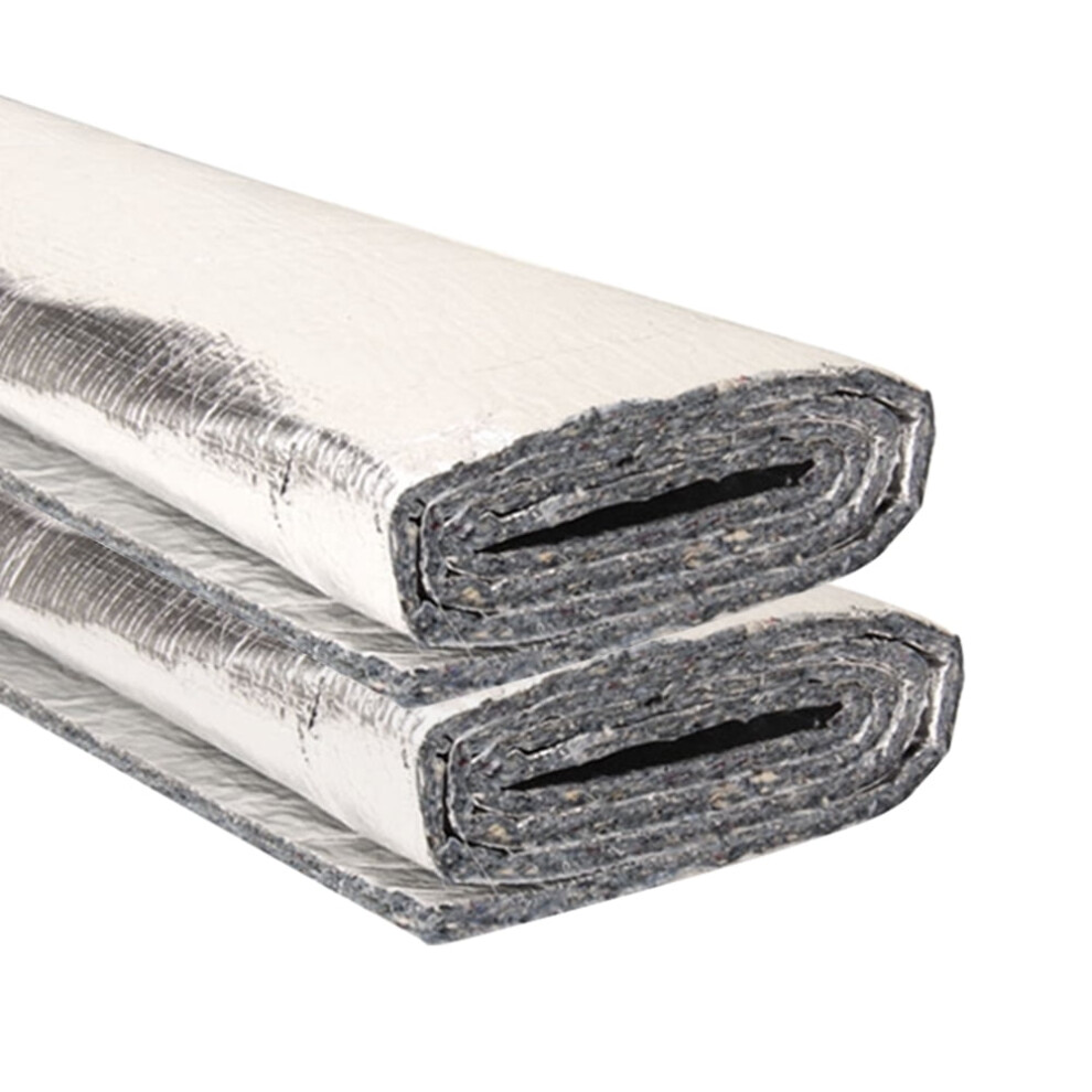 Aluminized Heat And Sound Insulation Shield Double-Sided 9152228061187
