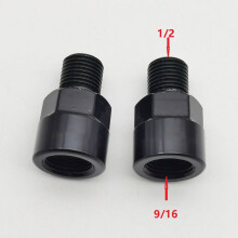 Bike Pedal Adapter for 9/16 inch Pedals and 1/2 inch Cranks