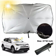 Car Windshield Sun Shade Umbrella 52 Inch Foldable