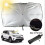 Car Windshield Sun Shade Umbrella 52 Inch Foldable 1