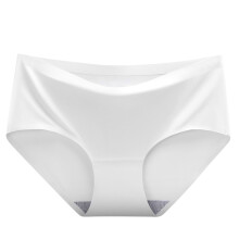 Women's Ice Silk Seamless Panties Mid-Rise 1 Pack