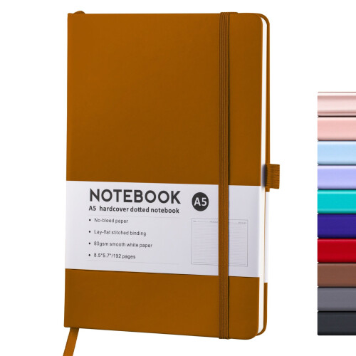 B5 Lined Composition Notebook College Ruled Hard Cover