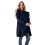 Women's Maternity Puffer Jacket Hooded Winter Parka with 2
