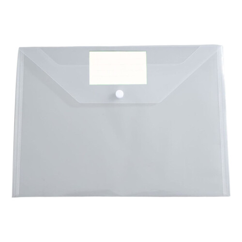 Transparent Polyethylene Pouches Letter Size with Label
