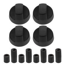 Ensemble de remplacement de boutons de commande pour cuisinière à gaz avec 12 adaptateurs
