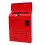 European-Style Tin Mailbox with Lock Wall-Mounted 1