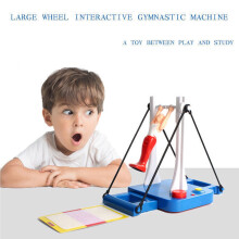 Gymnastics Flip Toy Horizontal Bar Action Figure with