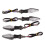 LED Turn Signal Light Indicator Yellow Plastic 4 Pcs 5