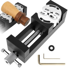 Mini Drill Press Vise Clamp Portable CNC Machined Bench