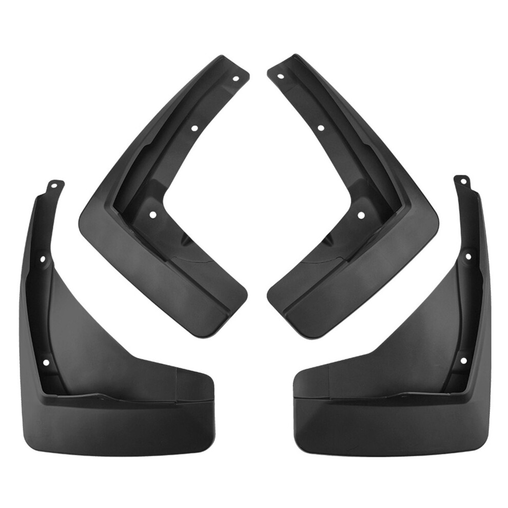 Toyota Highlander 2024 Mud Flaps 4Pc Black 9170372657421