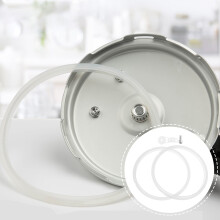 Pressure Cooker Gasket White Rubber Reusable 1 Pack