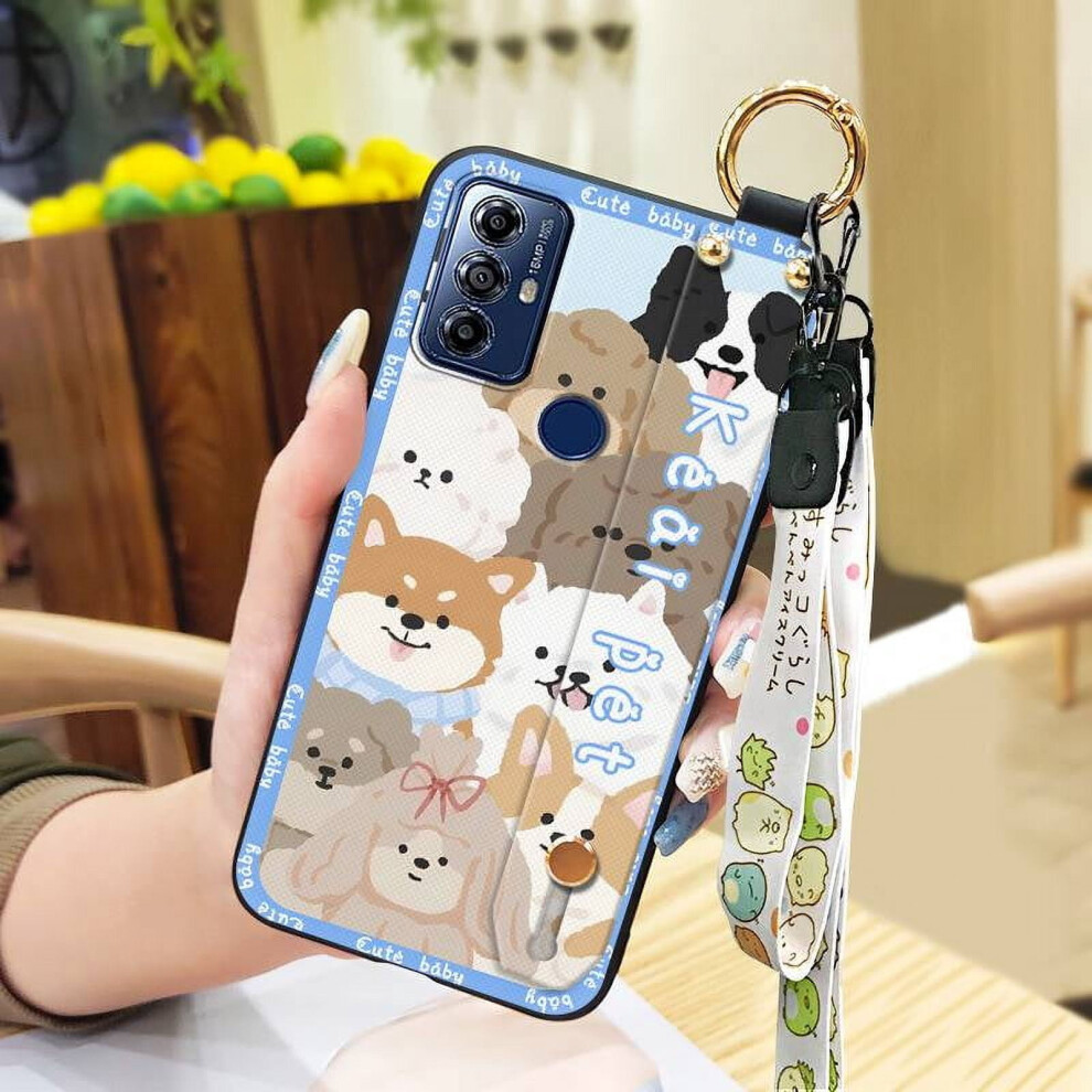 Moto G Play 2023 Phone Case With Kickstand Wrist Strap 9165521203130