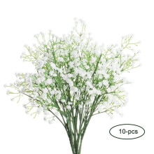Artificial Baby's Breath Silk Bouquets 10-Pack