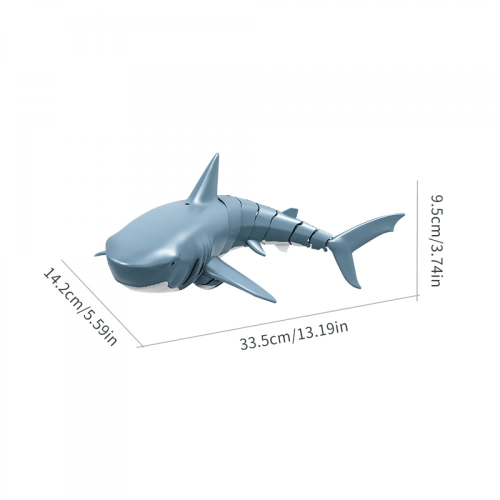 Remote Control Shark Toy Waterproof RC Boat for Kids 2
