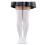 Women's Over-the-Knee Socks White Cotton Breathable 1