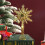 Christmas Tree Topper Snowflake Gold 3D Glitter Star 2
