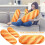 3D-brødplyspude i burritoform 7,8 tommer 1