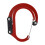 Carabiner Clip Hook Medium Red for Purses Strollers 1