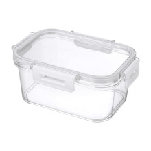 Airtight Rectangular Food Storage Containers – Clear