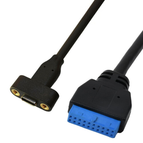 Câble d'extension USB-C vers IDC20P pour panneau avant 5 Gbit/s