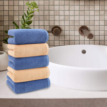 Turkish Bath Towels 100% Cotton 600 GSM 5-Piece Set