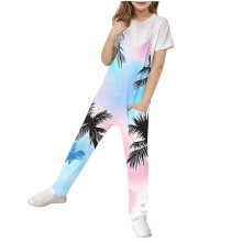 Women's Sleeveless Jumpsuit with Adjustable Straps Palm