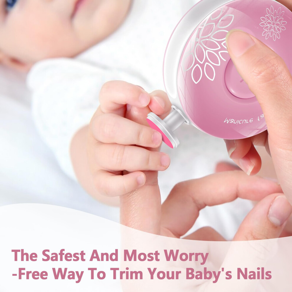 Blendura Baby Nail File Electric Nail Clippers Gentle Baby Nail Trimme
