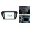 Moldura Frontal de 9 Polegadas para Rádio Automotivo para  GOL G7 G8 2016-2022 com Sistema de Som Android. 2