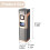 Rechargeable Refillable Torch LED Display Windproof 3