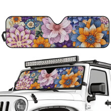 Windshield Sunshade for Jeep Wrangler JL Gladiator JT