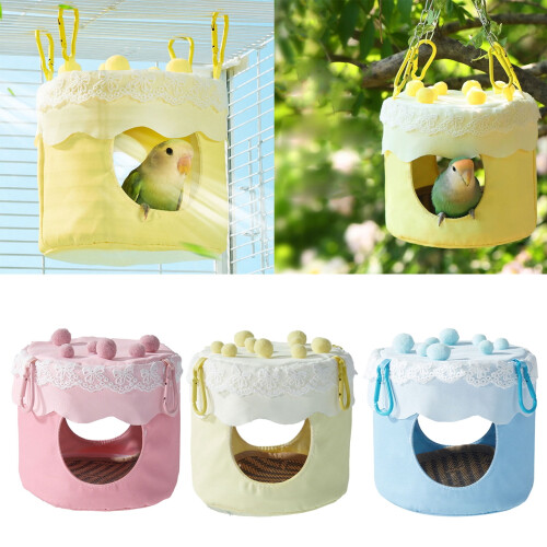 Bird Resting Tent for Parakeets with Front and Back Holes 1