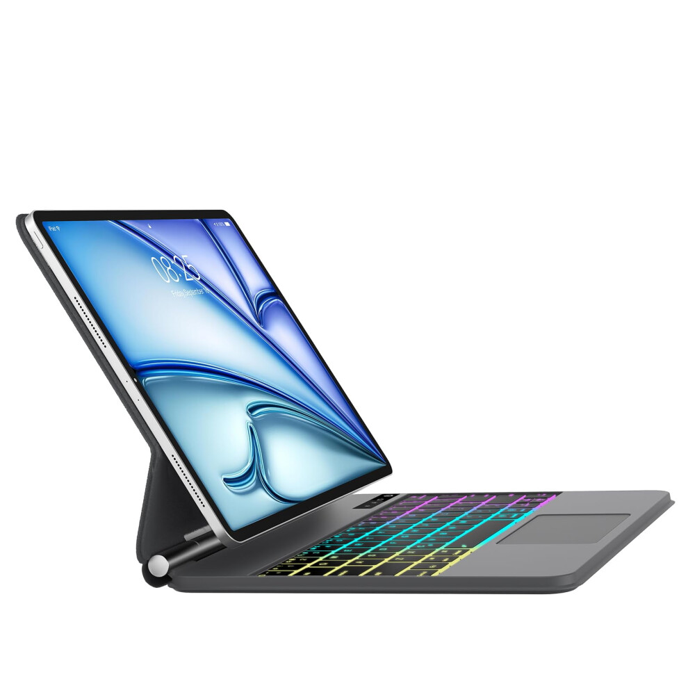 Backlit Magnetic Magic Keyboard Case With Trackpad For Ipad 9170372657087