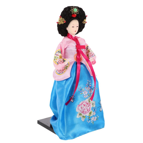 Korean Drummer Doll Silk Material 12 Inch 2
