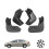 Car Mud Guards for Nissan Sunny 2011–2014 Front Rear 1
