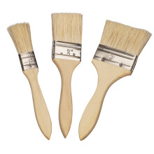 Färgpenslar med naturliga borst, 5-pack
