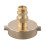 Hydrantenschlauchadapter Messing 2-1/2 NST/NH Innengewinde auf 3/4 1