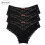 Dame blonde bikinitruse med kryss, 3-pakning 1