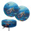 Housse de coussin de chaise Hibiscus Tortue en polyester 2 pièces 1