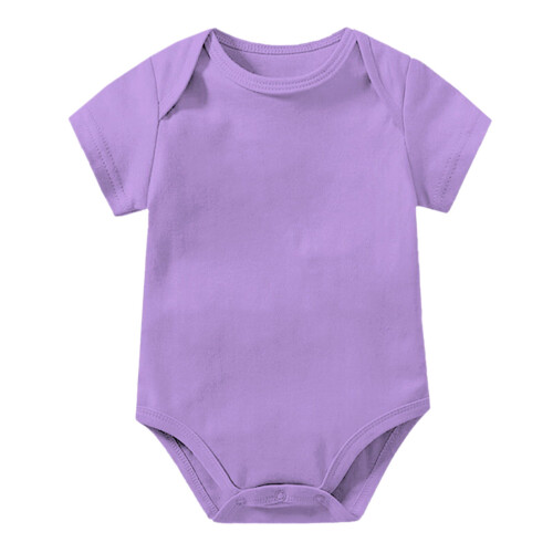 Body de bebê roxo de 0 a 3 a 24 meses