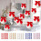 Conjunto de bolas de Natal decorativas azuis (12 peças) 1