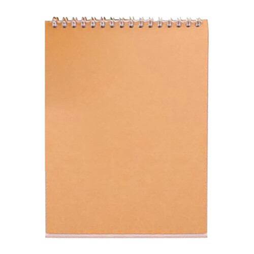 Caderno de desenho com capa flexível e espiral (1 unidade)