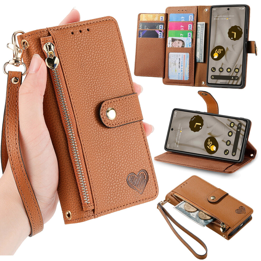 Pu Leather Flip Folio Case For Samsung Galaxy S24 Ultra 9087558954024