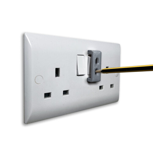 Decoralin 4 Pack Socket Switch Cover Guard Caps Prevents Kids or Accid 2