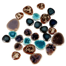 Mosaic Tiles Irregular Shape Ceramic Craft Pack 100g