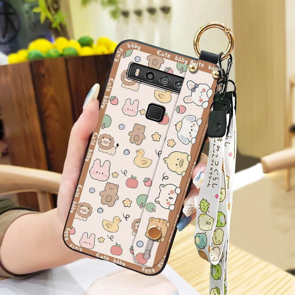 Shockproof Phone Case For Tcl 10 5G Uw With Kickstand And 9165521225521