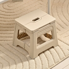 Foldable Plastic Stepping Stool Lightweight Non-Slip 3-Step